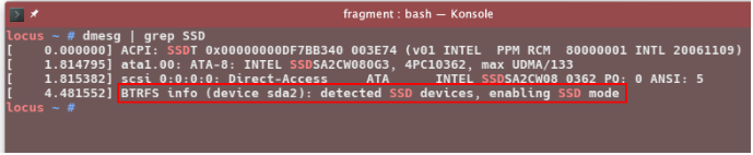 Acpi SSD. Mkfs.btrfs -f. Btrfs + zstd.